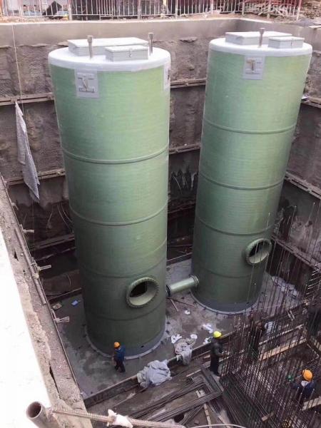 长寿县重庆OPPO智能生态科技园安装一体化污水提升泵