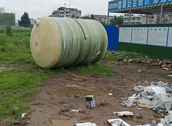 长寿县遂宁船山区10立方玻璃钢化粪池项目